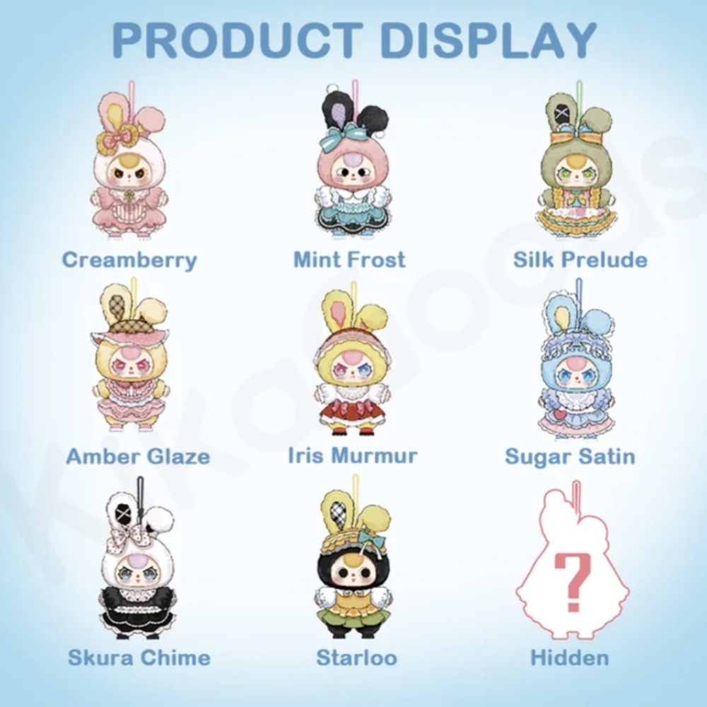 Baby Three Lolita's Dream Mini Plush - Special Liquid/ Glitter/ Crying Eyes - Picture 12 of 12
